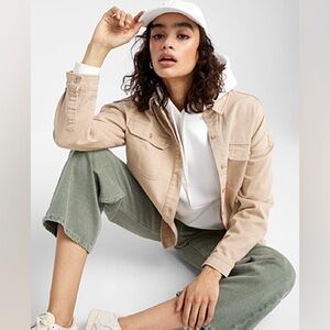 Organic Cotton Twill Overshirt